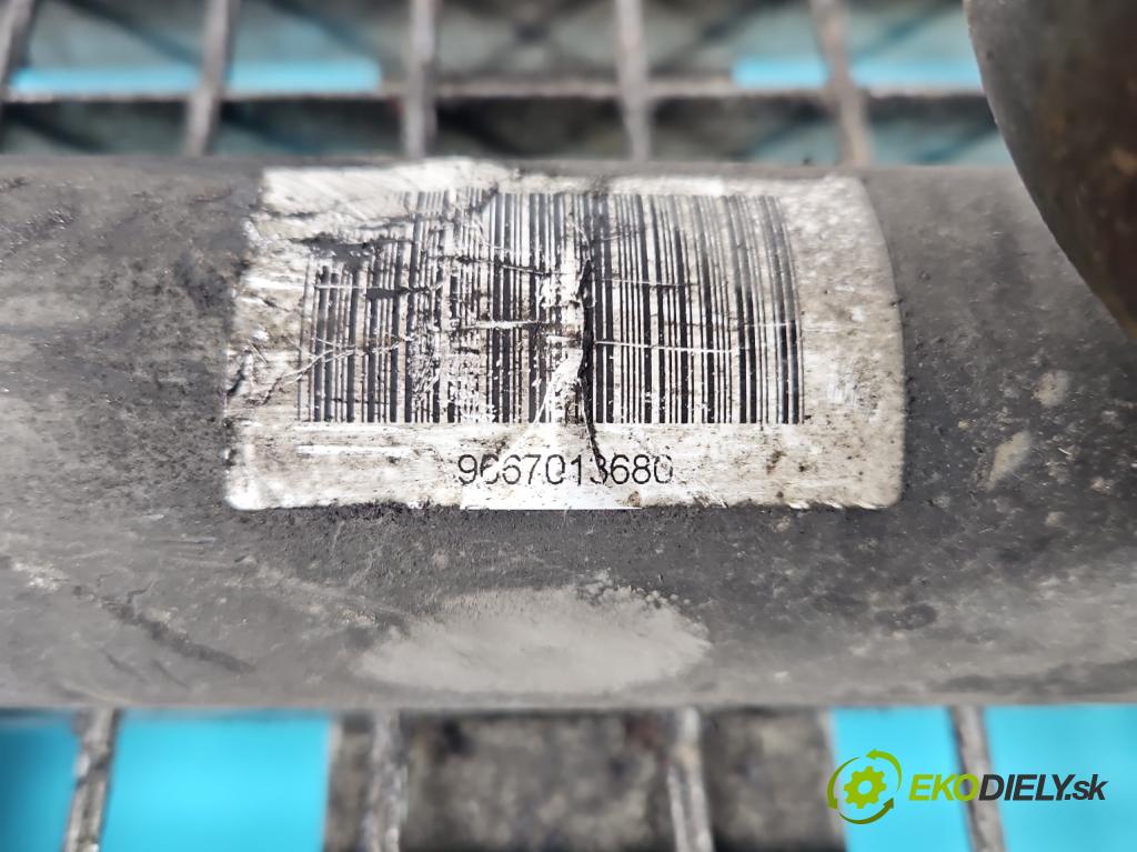 Citroen C5 II 2008-2017 2.0 hdi 136 HP manual 100 kW 1997 cm3 4- tlmič zadné pravý 9667013680 (Tlmič zadný pravý)