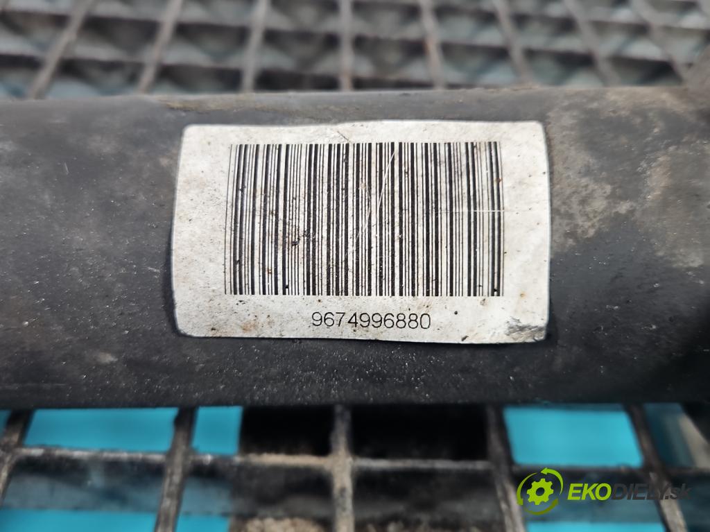 Citroen C5 II 2008-2017 2.0 hdi 136 HP manual 100 kW 1997 cm3 4- tlmič predné ľavý 9674996880 (Kľučka dverí ostatné)