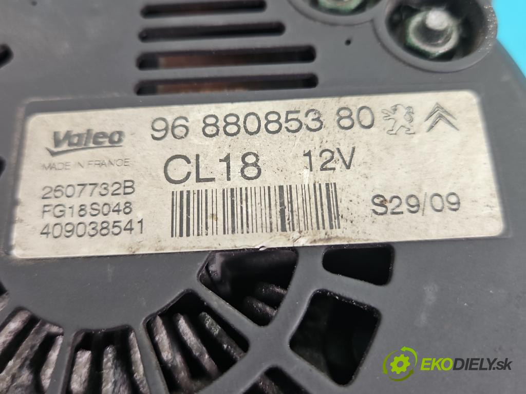 Citroen C5 II 2008-2017 2.0 hdi 136hp manual 100 kW 1997 cm3 4- Alternator 9688085380 (Alternátor)