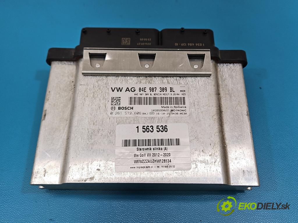 Vw Golf VII 2012-2020 1.2 TSI 86 HP manual 63 kW 1197 cm3 5- riadiaca jednotka motora 04E907309BL