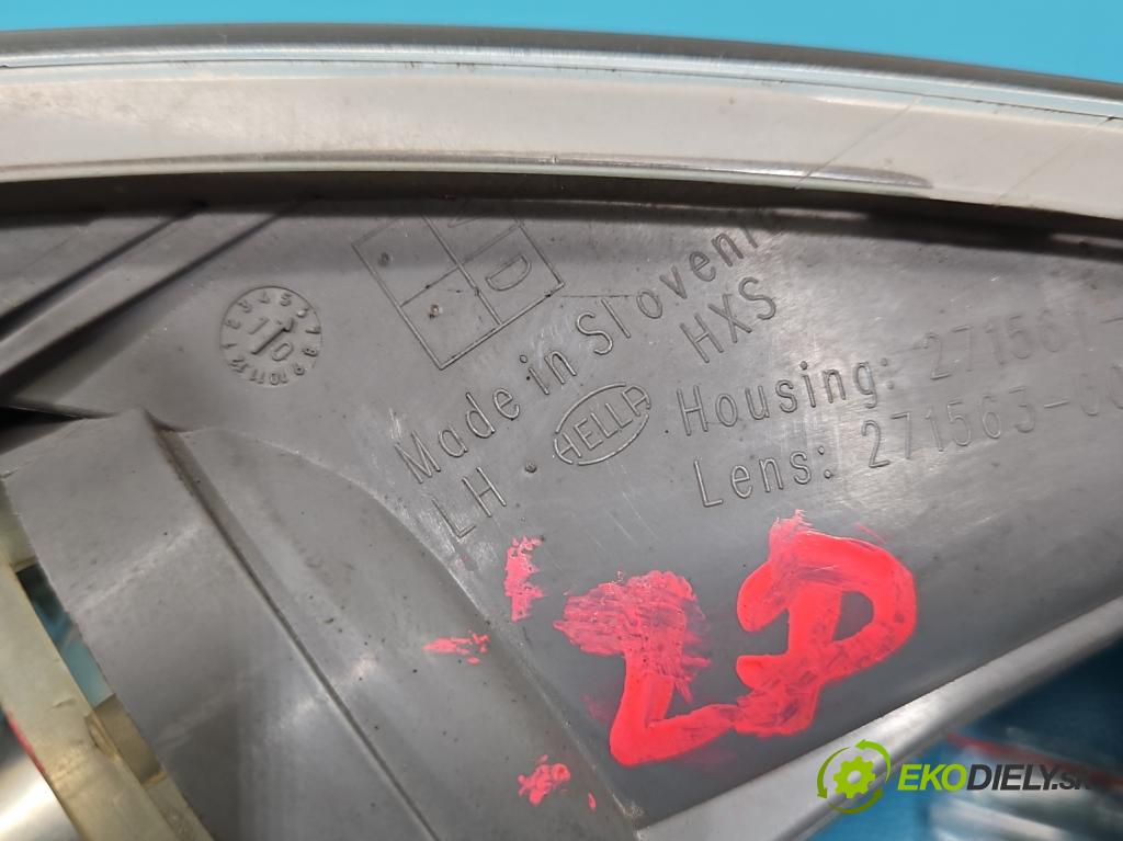 Citroen C5 II 2008-2017 2.0 hdi 136 HP manual 100 kW 1997 cm3 4- Halogen ľavý 271563-00 (Kľučka dverí ostatné)