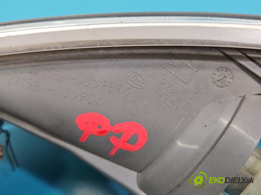 Citroen C5 II 2008-2017 2.0 hdi 136 HP manual 100 kW 1997 cm3 4- Halogen pravý 271562-00 (Kľučka dverí ostatné)