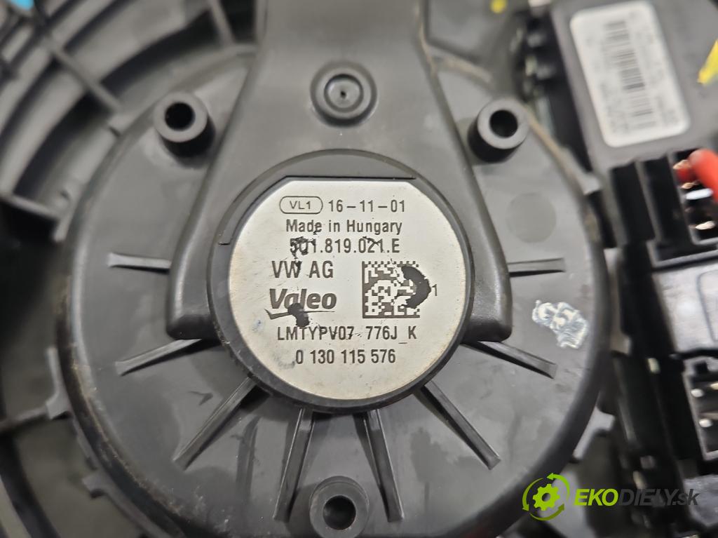 Vw Golf VII 2012-2020 1.2 TSI 86 HP manual 63 kW 1197 cm3 5- ventilátor vzduchu 5Q1819021E