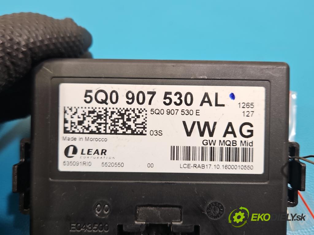 Vw Golf VII 2012-2020 1.2 TSI 86 hp manual 63 kW 1197 cm3 5- řídící jednotka 5Q0907530AL