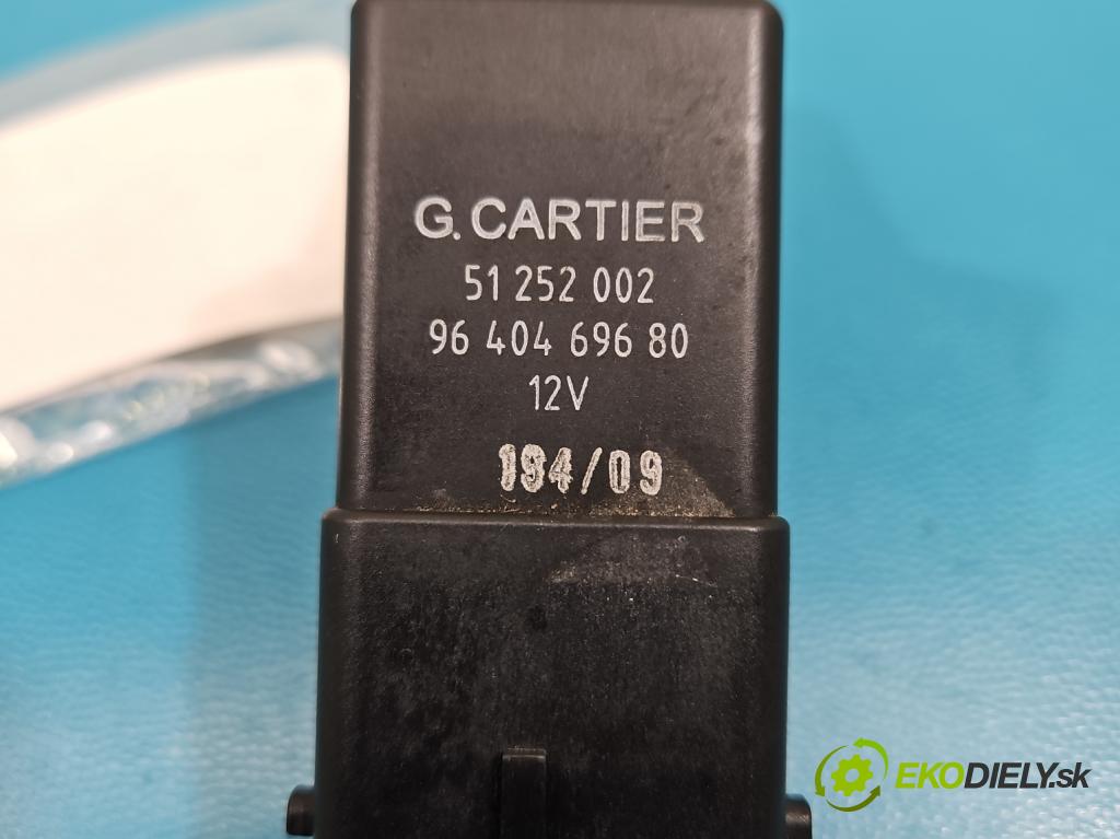 Citroen C5 II 2008-2017 2.0 hdi 136 HP manual 100 kW 1997 cm3 4- Relé: svíčky: zařicích: 9640469680 (Relé)