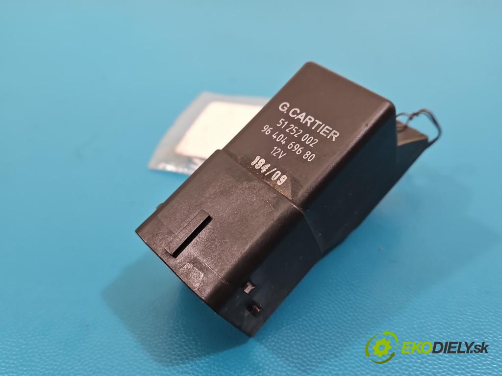 Citroen C5 II 2008-2017 2.0 hdi 136 HP manual 100 kW 1997 cm3 4- Relé: svíčky: zařicích: 9640469680 (Relé)