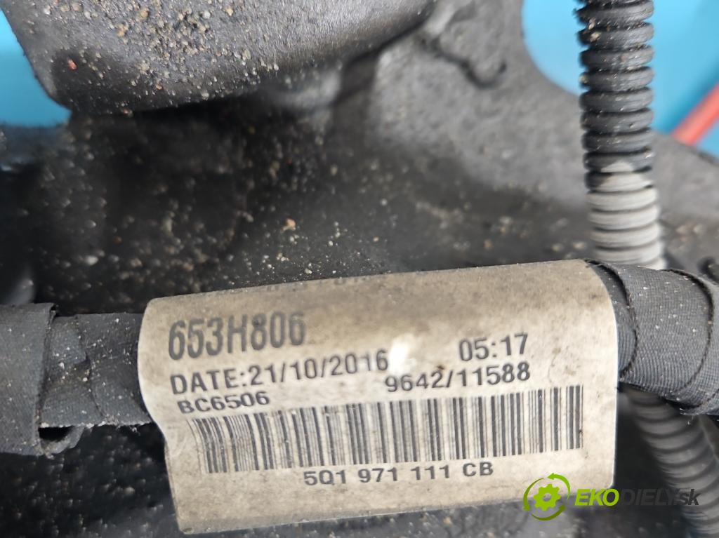 Vw Golf VII 2012-2020 1.2 TSI 86 HP manual 63 kW 1197 cm3 5- Ozubené kolo: volant 5Q1423051AS