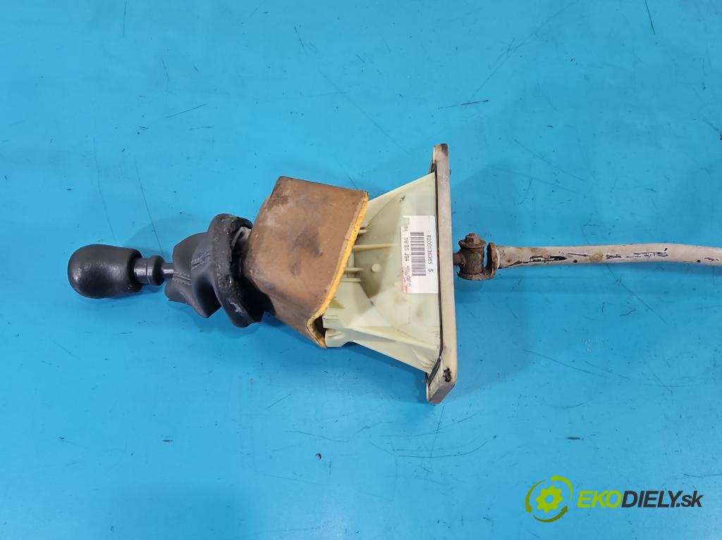 Renault Clio II 1998-2012 1.5 dci 82 HP manual 60 kW 1461 cm3 3- Páka: Změny: stupeň,rýchlosť 8200136365 (Rýchlostná páka (kulisa))