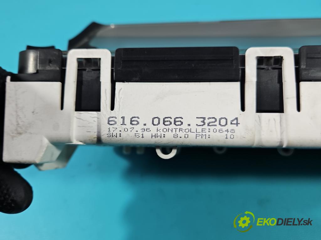 Vw Passat B4 1993-1997 1.9 tdi 90 hp manual 66 kW 1896 cm3 5- Přístrojová deska 3A0919861F (Přístrojová deska)