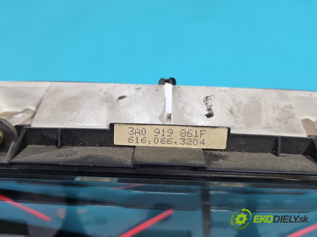 Vw Passat B4 1993-1997 1.9 tdi 90 hp manual 66 kW 1896 cm3 5- Přístrojová deska 3A0919861F (Přístrojová deska)