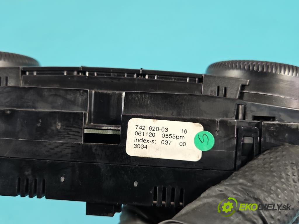Mercedes ML W164 2005-2011 3.0 CDI V6 224 hp automatic 165 kW 2987 cm3 5- palubní deska panel topení A2518205089