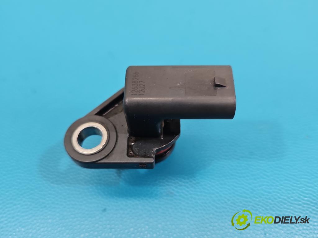 Opel Insignia B 2017-2022 2.0 T 260 HP automatic 191 kW 1998 cm3 5- snímač pozícia: válka načasovanie 12638266 (Snímač polohy kľukového hriadeľa)