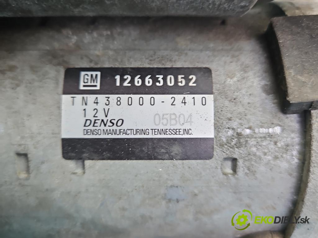 Opel Insignia B 2017-2022 2.0 T 260 HP automatic 191 kW 1998 cm3 5- štartér 438000-2410 (Štartér)