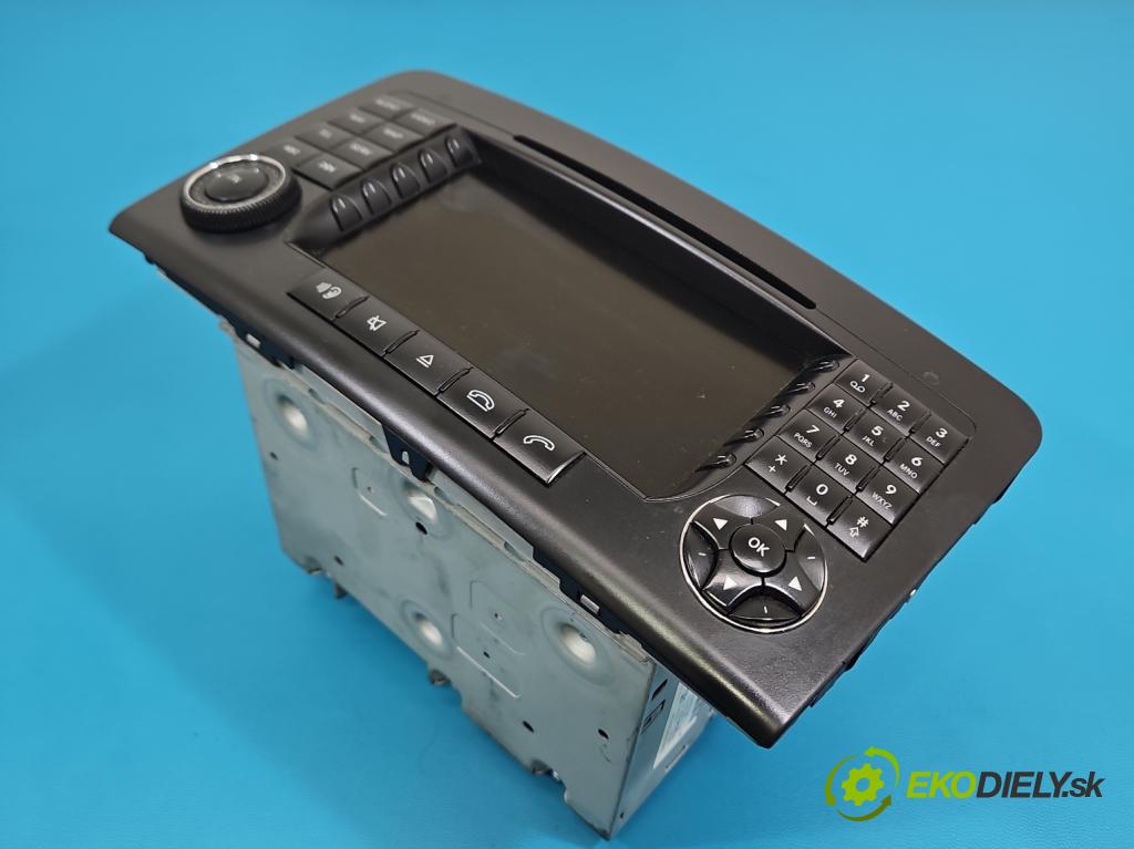 Mercedes ML W164 2005-2011 3.0 CDI V6 224hp automatic 165 kW 2987 cm3 5- Radio originál A1648707789