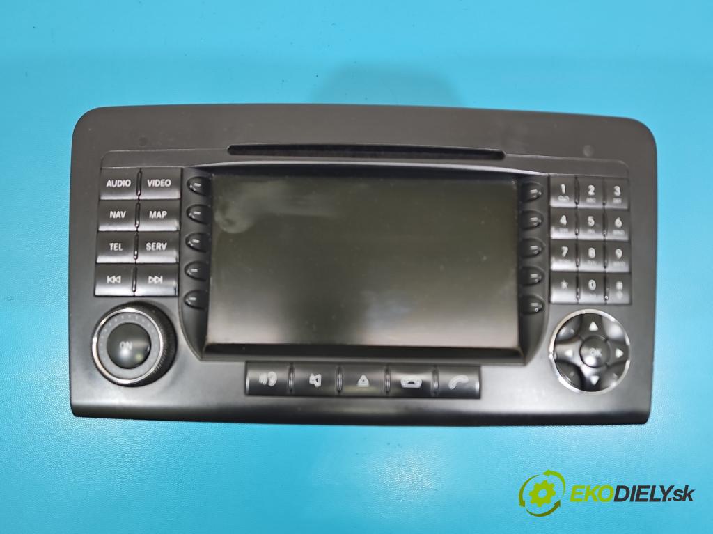 Mercedes ML W164 2005-2011 3.0 CDI V6 224hp automatic 165 kW 2987 cm3 5- Radio originál A1648707789