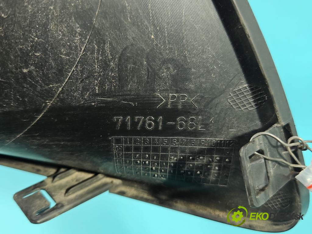 Suzuki Swift Mk7 2010-2017 1.2 16V 94 hp manual 69 kW 1242 cm3 5- Zaślepka: mřížka: nárazníku levé 71761-68L1