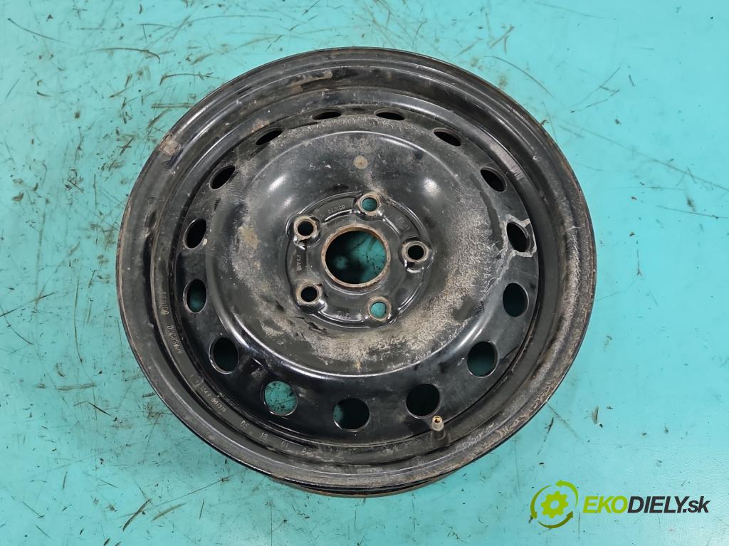 Vw Golf VII 2012-2020 1.2 TSI 86 hp manual 63 kW 1197 cm3 5- Felga ocelový 15"