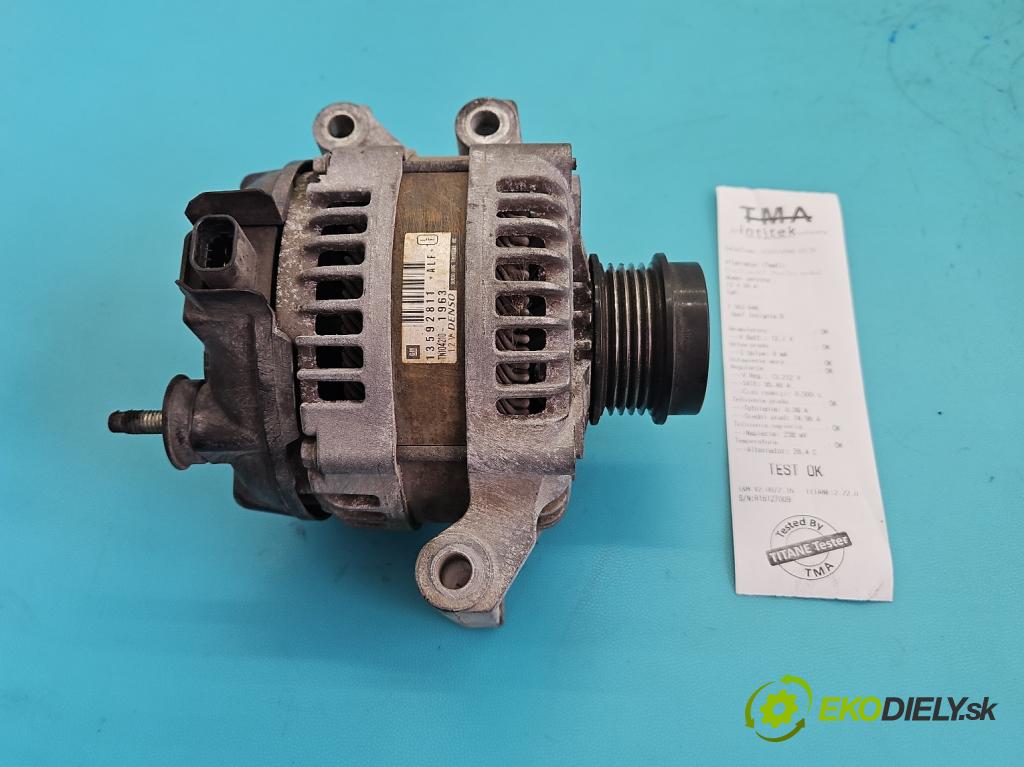 Opel Insignia B 2017-2022 2.0 T 260 HP automatic 191 kW 1998 cm3 5- Alternator 13592811 (Alternátor)