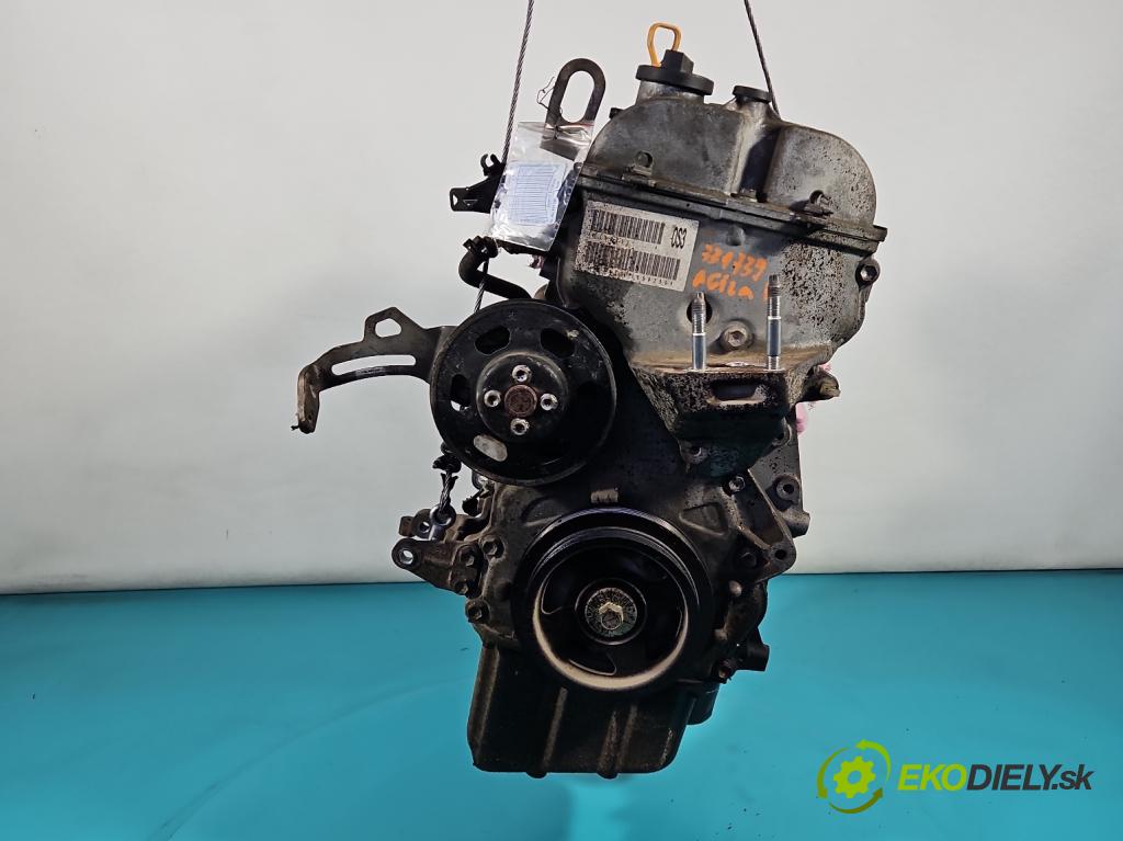 Opel Agila B 2008-2014 1.0 12V 65 HP manual 48 kW 996 cm3 5- motor benzín: K10B