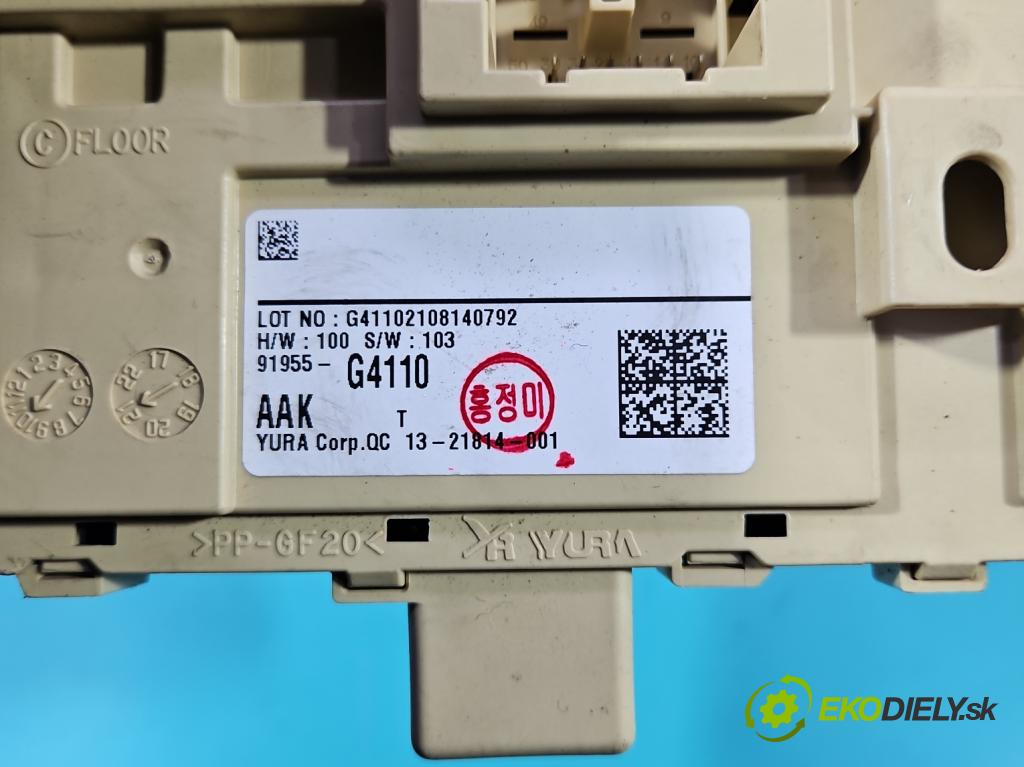 Hyundai I30 III 2016- 1.6 crdi 116 HP manual 85 kW 1598 cm3 5- skrinka poistka 91955-G4110 (Poistková skrinka)