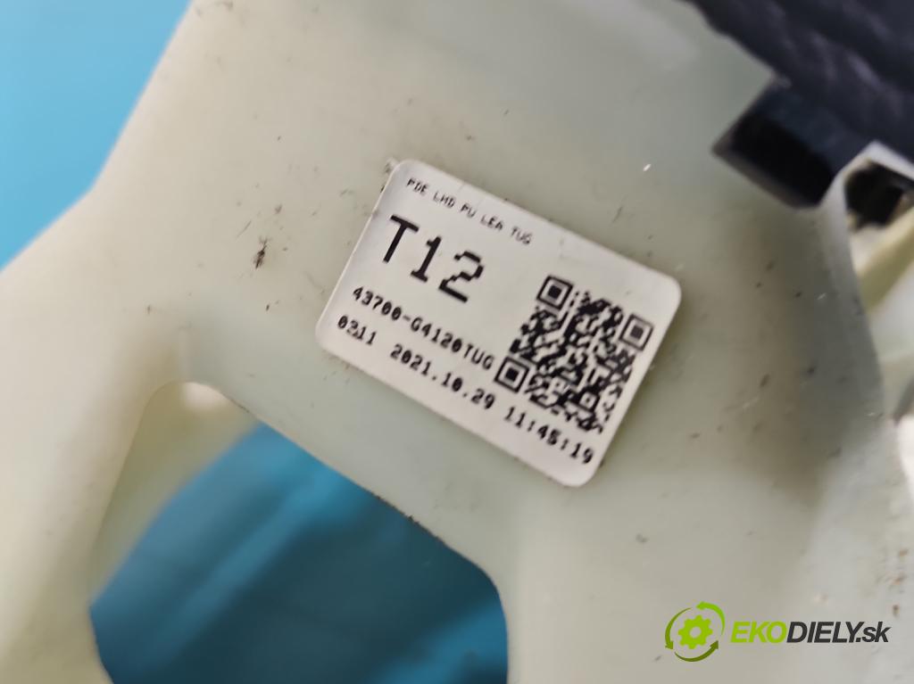 Hyundai I30 III 2016- 1.6 crdi 116 HP manual 85 kW 1598 cm3 5- Páka: Změny: stupeň,rýchlosť 43700-G4120 (Rýchlostná páka (kulisa))