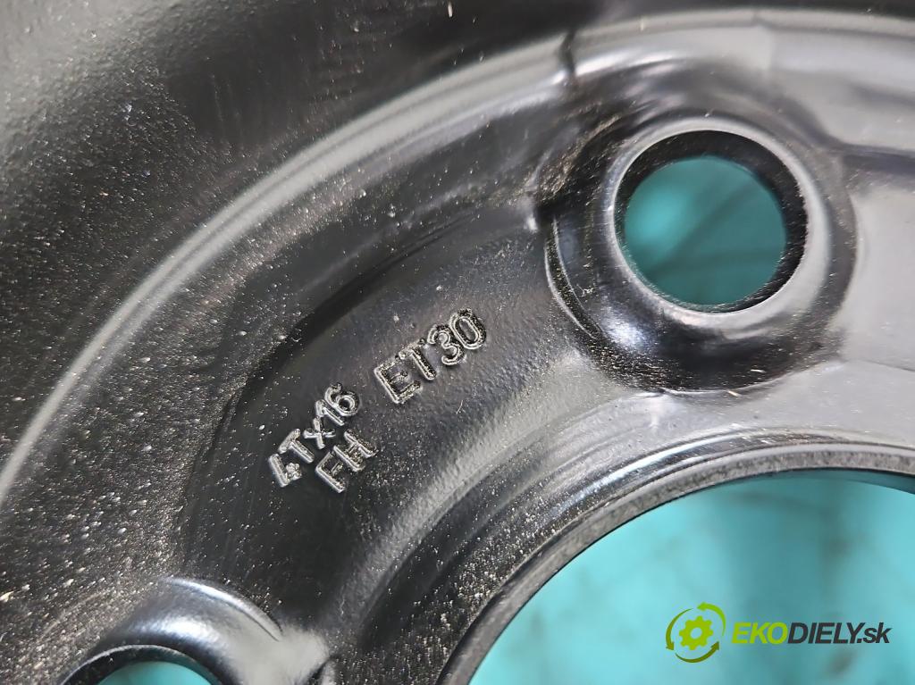 Hyundai I30 III 2016- 1.6 crdi 116 hp manual 85 kW 1598 cm3 5- kolo náhradní 16"