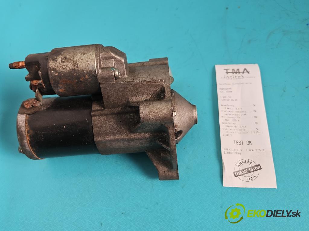 Citroen C5 II 2008-2017 2.0 hdi 136hp manual 100 kW 1997 cm3 4- startér:  (Startér)