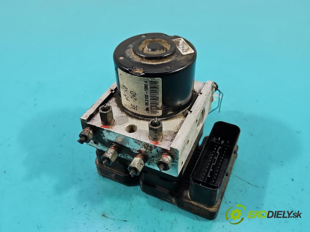 Opel Agila B 2008-2014 1.0 12V 65 hp manual 48 kW 996 cm3 5- čerpadlo abs 51K0 (Pumpa ABS)