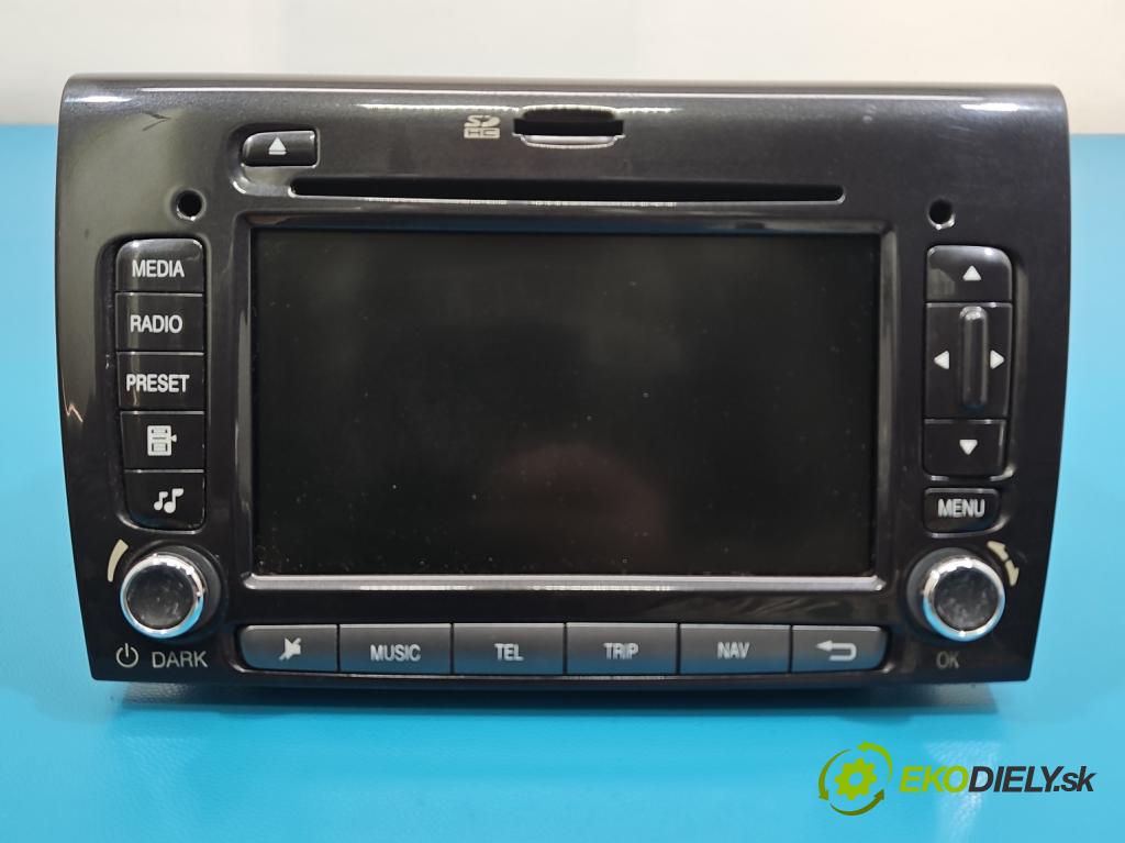 Fiat Bravo II 2007-2014 1.4 T 120 HP manual 88 kW 1368 cm3 5- Radio originál 735498080