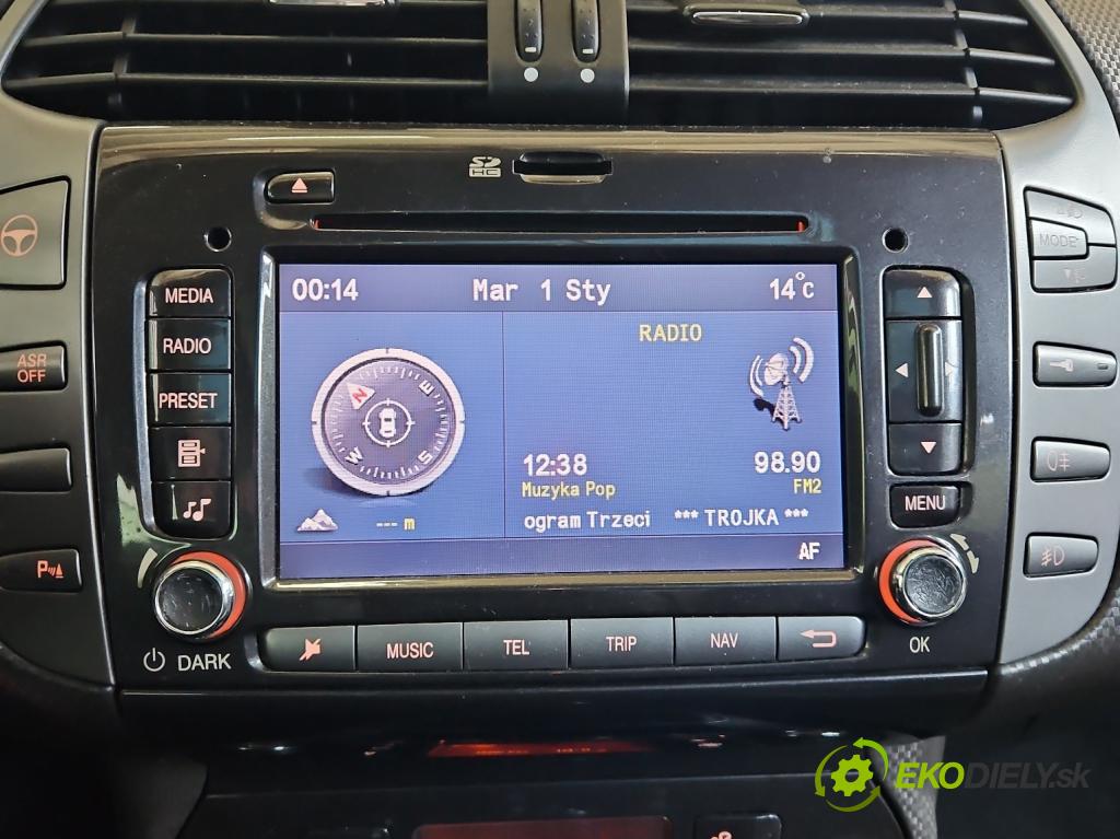 Fiat Bravo II 2007-2014 1.4 T 120 hp manual 88 kW 1368 cm3 5- Radio továrna: 735498080