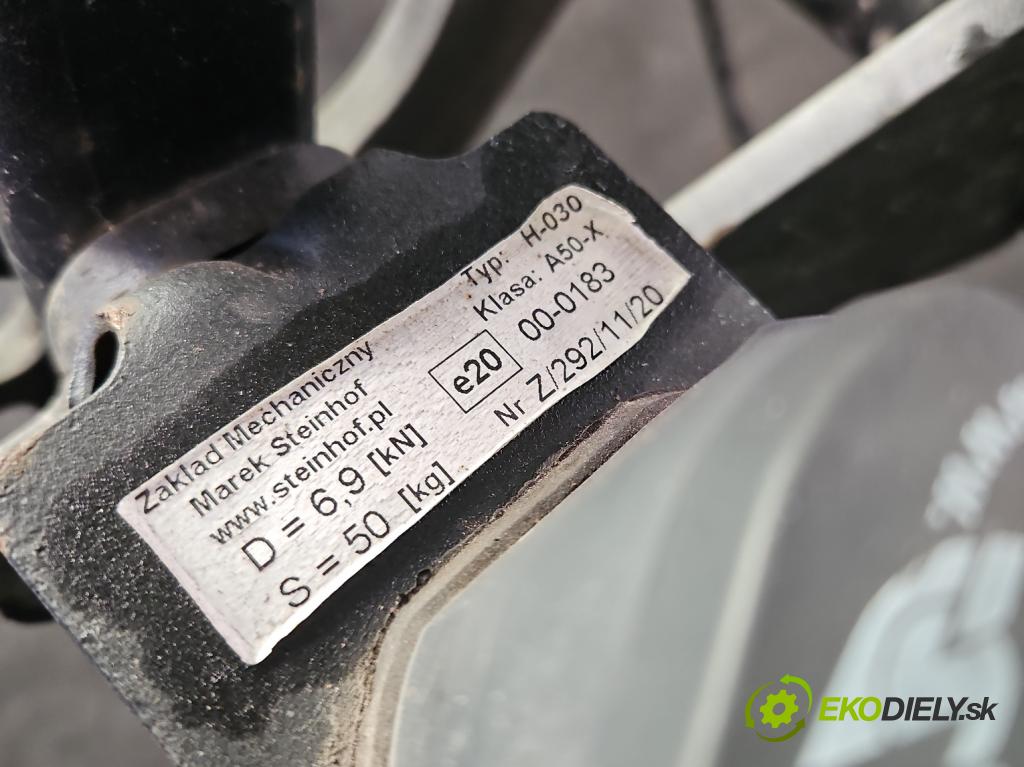 Honda Civic VI 1995-2001 1.4 16V 90 hp manual 66 kW 1396 cm3 5- oko tažné  (Tažné zařízení)