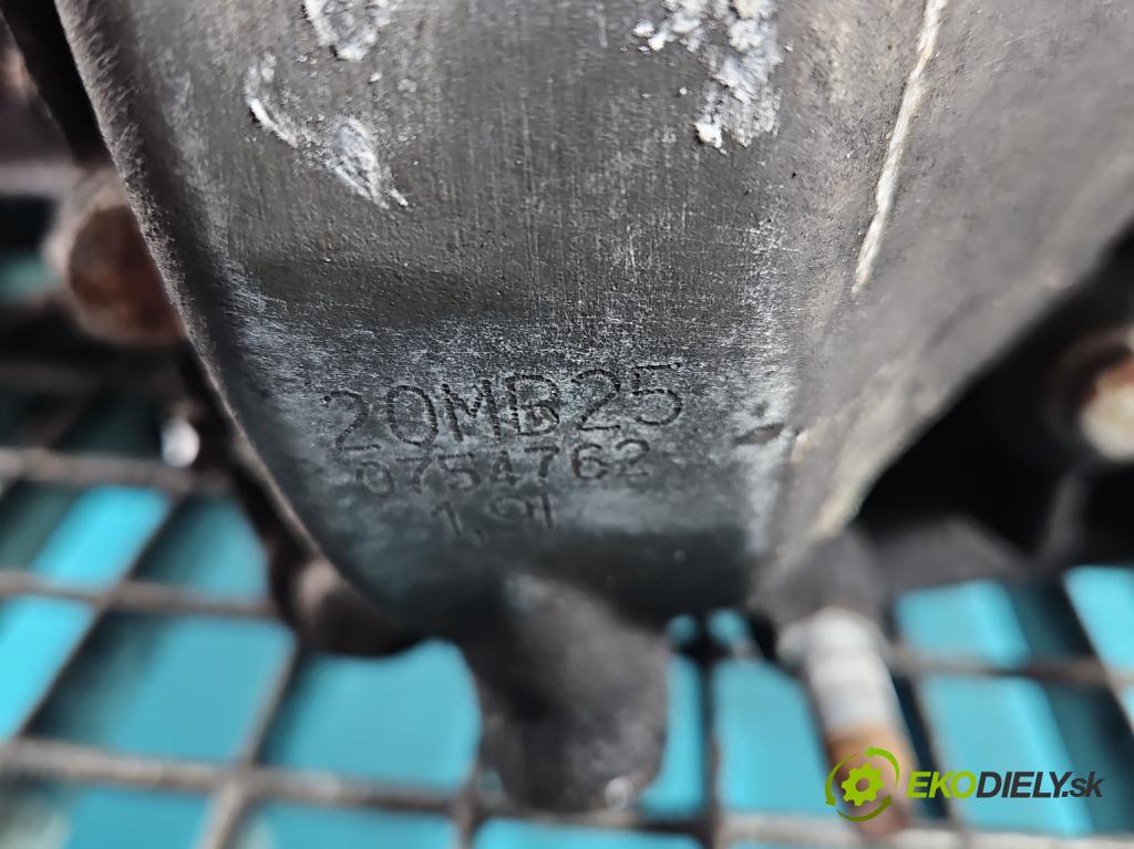 Citroen C5 II 2008-2017 2.0 hdi 136 HP manual 100 kW 1997 cm3 4- prevodovka stupeň,rýchlosť manual 20MB25