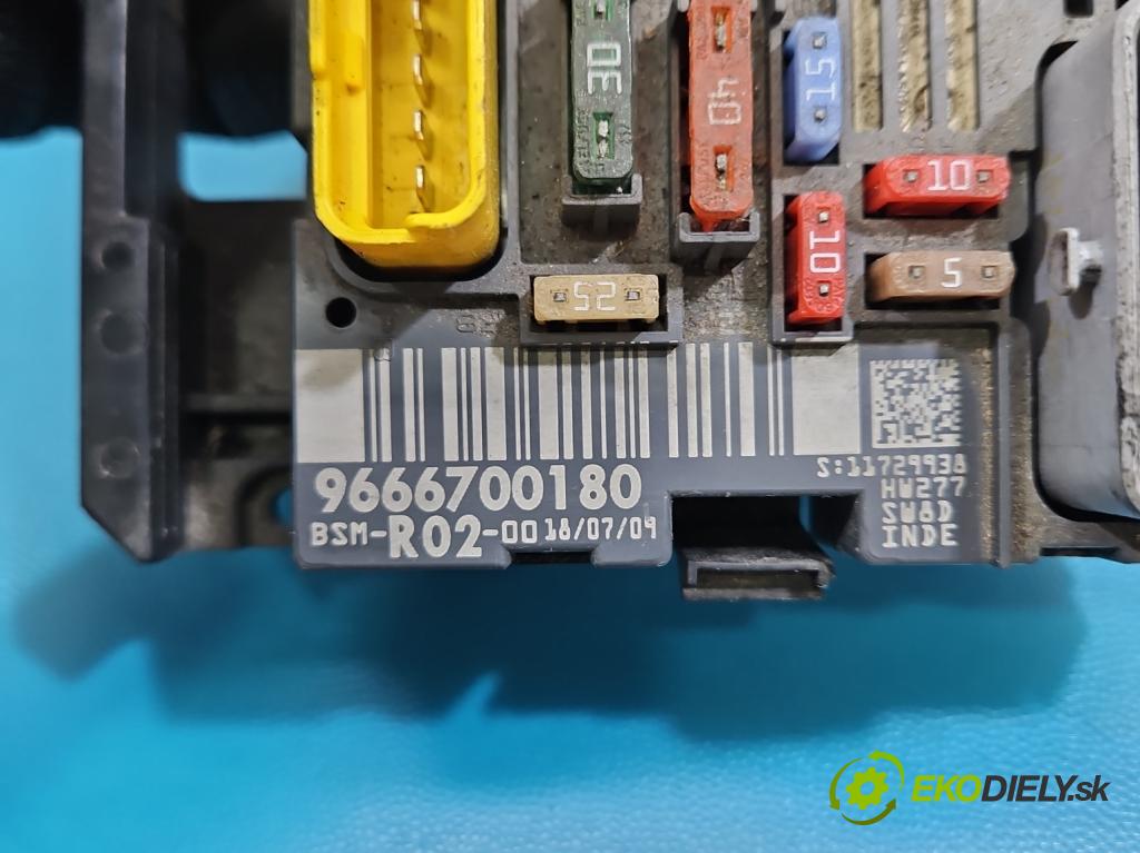 Citroen C5 II 2008-2017 2.0 hdi 136 HP manual 100 kW 1997 cm3 4- riadiaca jednotka ostatné 9666700180