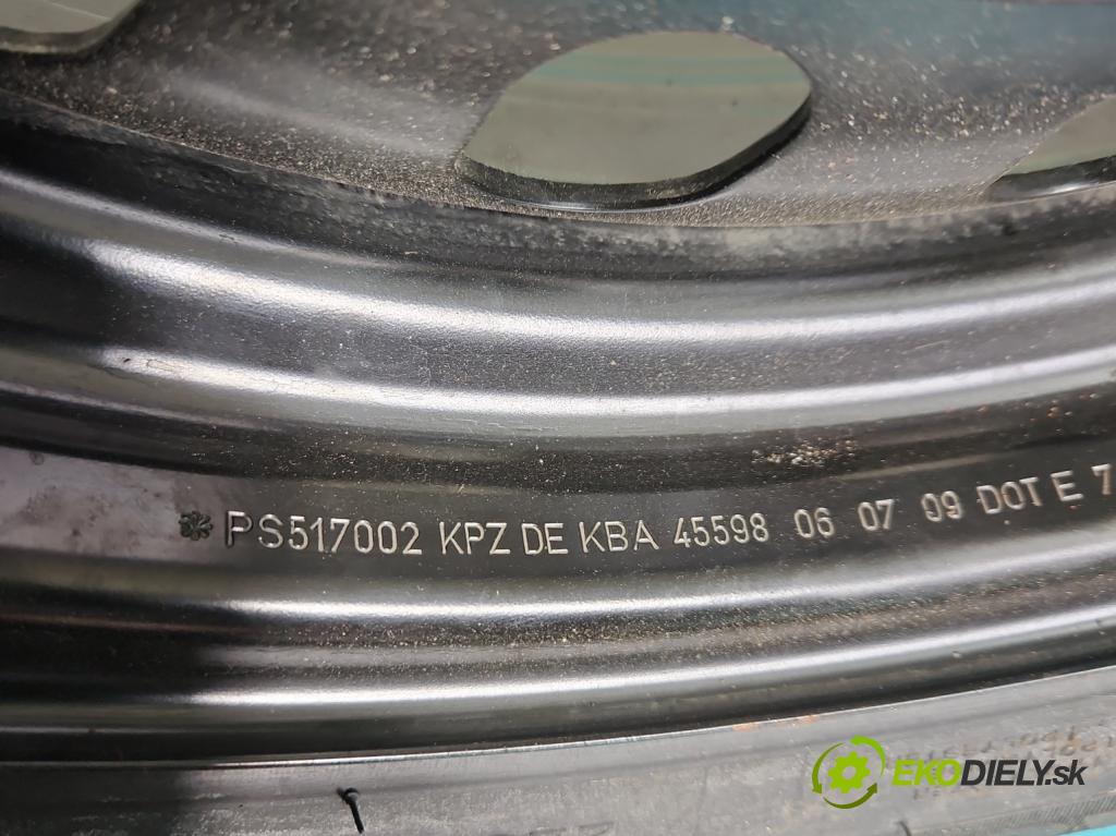 Citroen C5 II 2008-2017 2.0 hdi 136 HP manual 100 kW 1997 cm3 4- koleso rezervne 17"