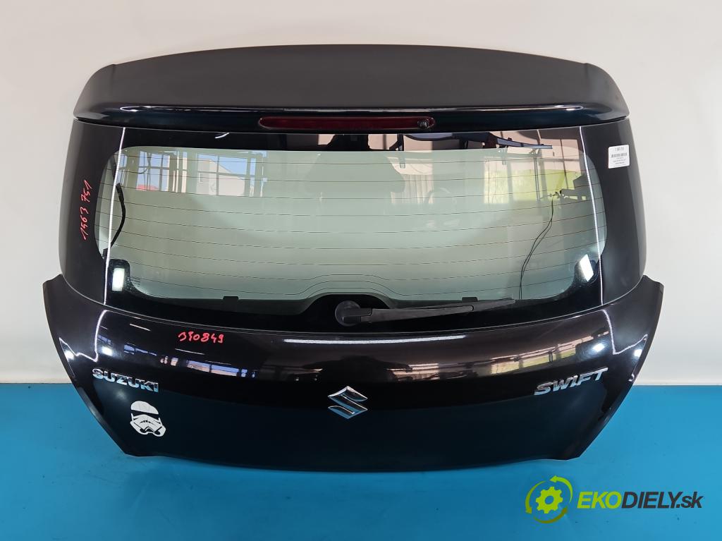 Suzuki Swift Mk7 2010-2017 1.2 16V 94 hp manual 69 kW 1242 cm3 5- zadní kufrové dveře  (Zadní kapota (kufr))