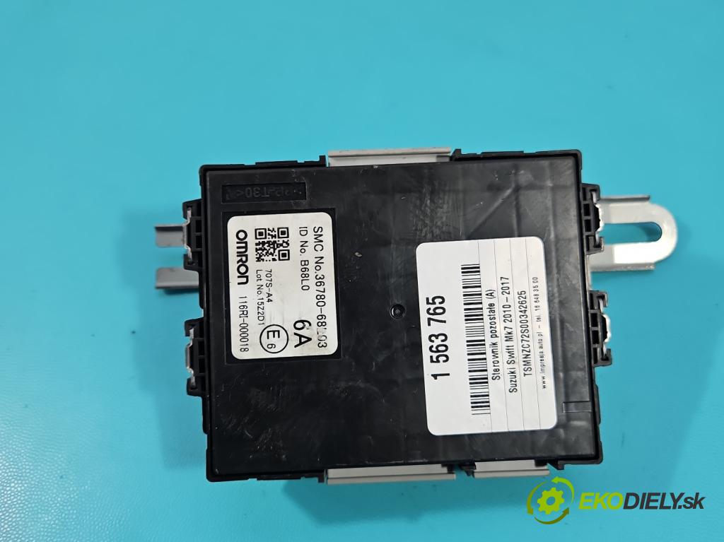 Suzuki Swift Mk7 2010-2017 1.2 16V 94 HP manual 69 kW 1242 cm3 5- riadiaca jednotka ostatné 36780-68L03