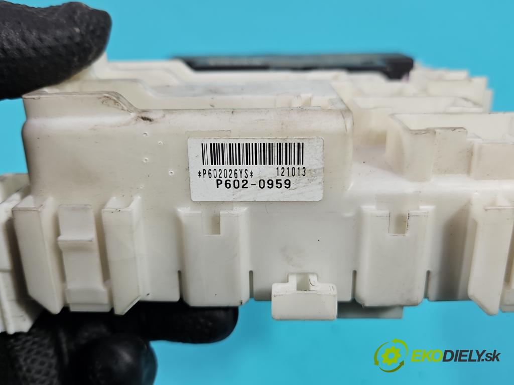 Suzuki Swift Mk7 2010-2017 1.2 16V 94 HP manual 69 kW 1242 cm3 5- riadiaca jednotka ostatné P602-0959