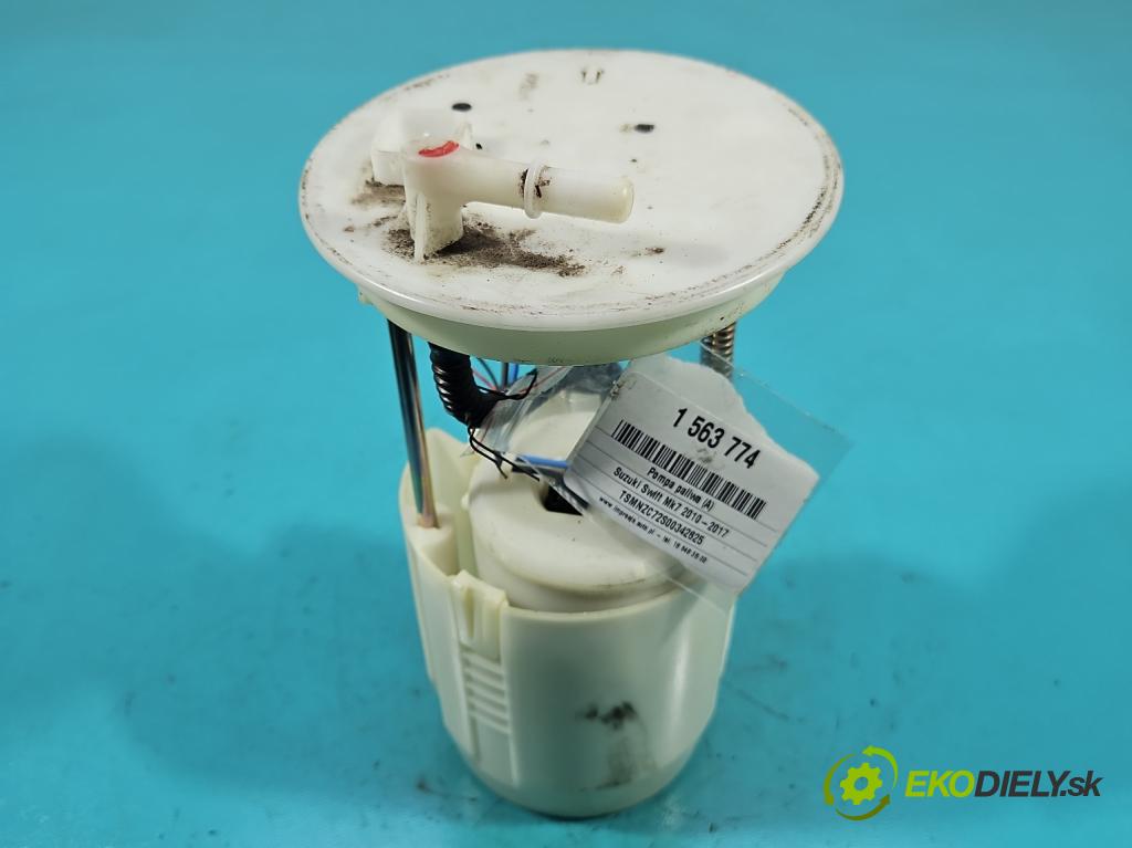 Suzuki Swift Mk7 2010-2017 1.2 16V 94 HP manual 69 kW 1242 cm3 5- čerpadlo palivo 15100-69L01