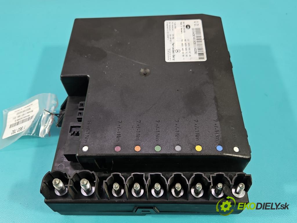 Mercedes S W221 2005-2013 3.5 V6 272 HP automatic 200 kW 3498 cm3 4- riadiaca jednotka ostatné A2215408745