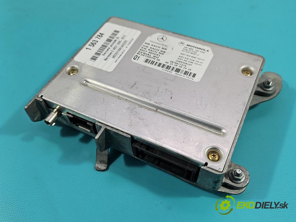 Mercedes S W221 2005-2013 3.5 V6 272 hp automatic 200 kW 3498 cm3 4- řídící jednotka A2218708685