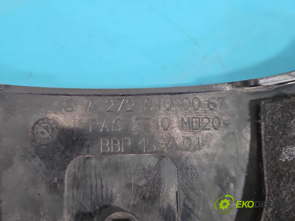 Mercedes S W221 2005-2013 3.5 V6 272 HP automatic 200 kW 3498 cm3 4- kryt motora horní: A2720100067