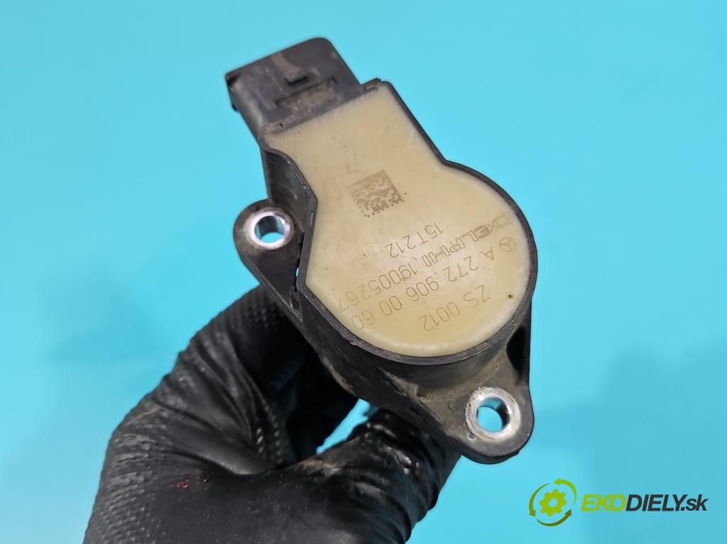 Mercedes S W221 2005-2013 3.5 V6 272 HP automatic 200 kW 3498 cm3 4- cievka zapaľovacia A2729060060 (Zapaľovacia cievka)