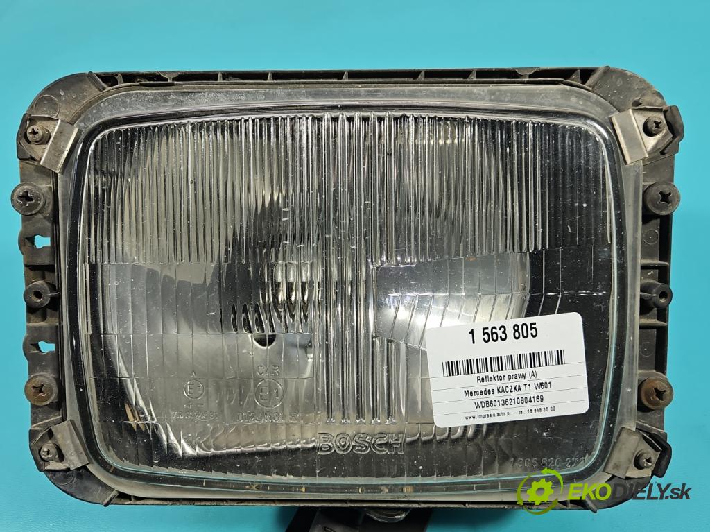 Mercedes KACZKA T1 W601 2.4d 88 hp manual 65 kW 2350 cm3 5- světlo pravý 0301021202 (Pravé přední světlo)