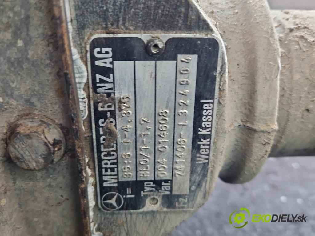 Mercedes KACZKA T1 W601 2.4d 88 HP manual 65 kW 2350 cm3 5- Most: zadní: