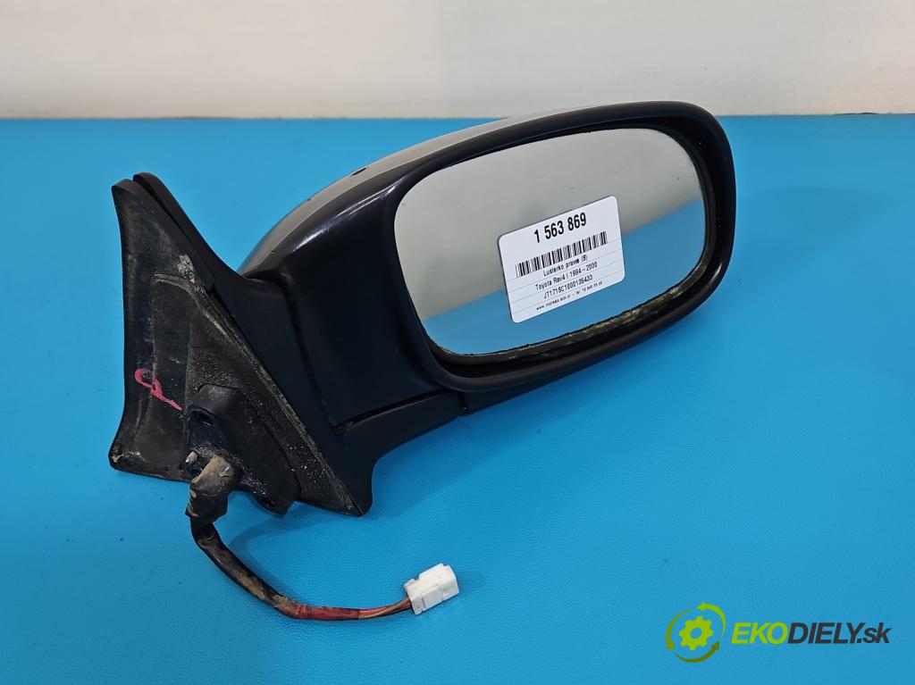 Toyota Rav4 I 1994-2000 2.0 16V 129 HP manual 95 kW 1998 cm3 3- zrkadlo pravé  (Kľučka dverí ostatné)