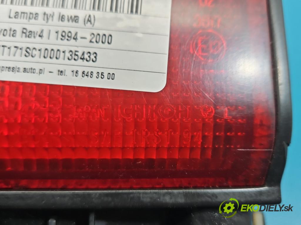 Toyota Rav4 I 1994-2000 2.0 16V 129 HP manual 95 kW 1998 cm3 3- svetlo / reflektor zadné ľavé  (Kľučka dverí ostatné)