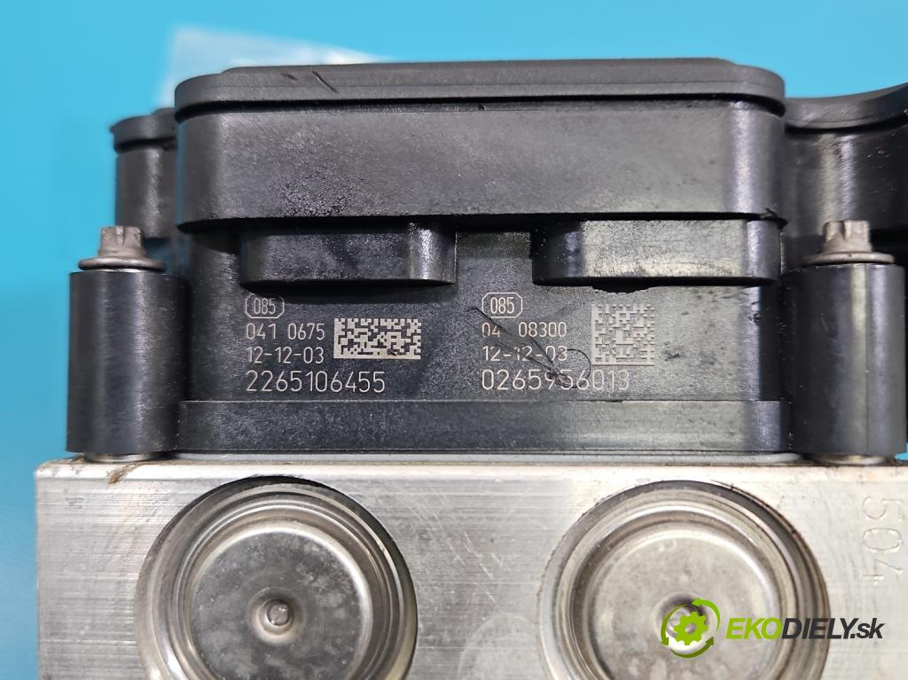 Suzuki Swift Mk7 2010-2017 1.2 16V 94 HP manual 69 kW 1242 cm3 5- čerpadlo abs 0265956013 (Pumpa ABS)