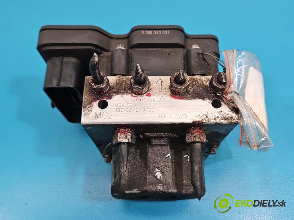 Suzuki Swift Mk7 2010-2017 1.2 16V 94 HP manual 69 kW 1242 cm3 5- čerpadlo abs 0265956013 (Pumpa ABS)