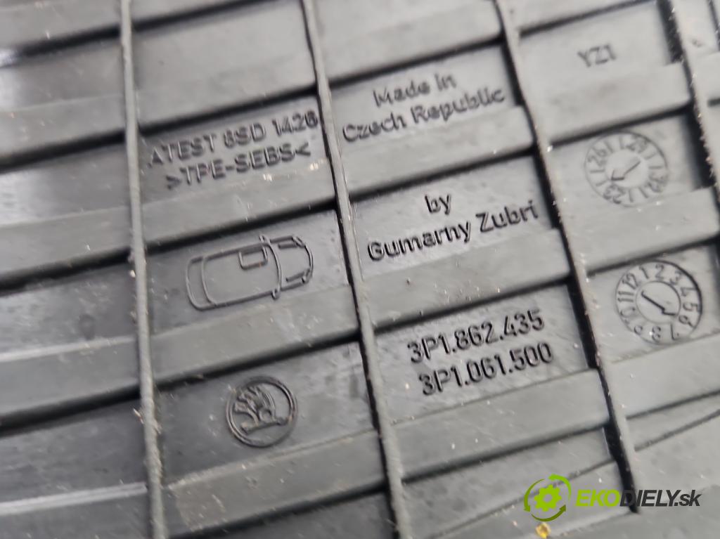 Skoda Superb IV 2023- 2.0 TDI 150 HP automatic 110 kW 1968 cm3 5- Koberce: