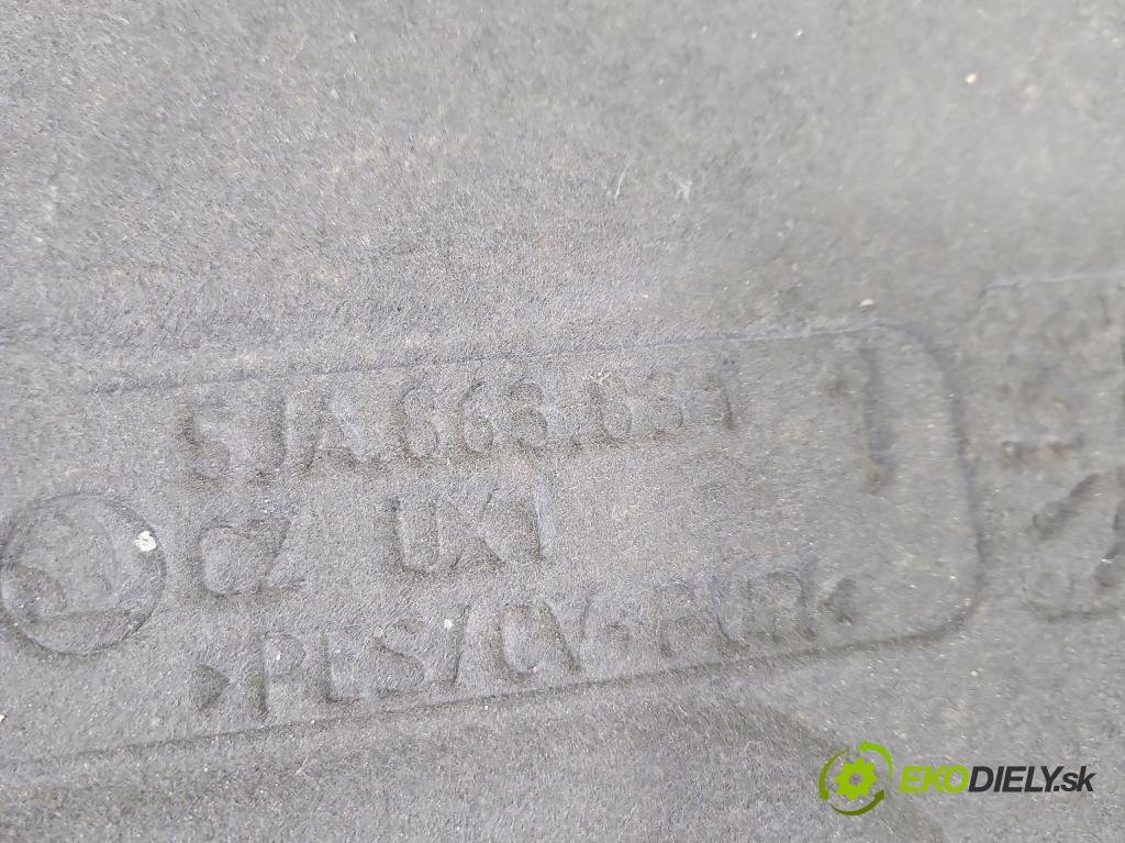 Skoda Rapid 2012-2019 1.2 TSI CBZA 86 HP manual 63 kW 1197 cm3 5- Zvuková izolácia kapoty 5JA863631